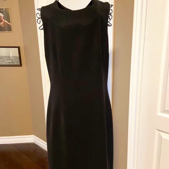 Louben Little Black Dress EUC Sheath Style Great Quality Sz 8 - Picture 2 of 16